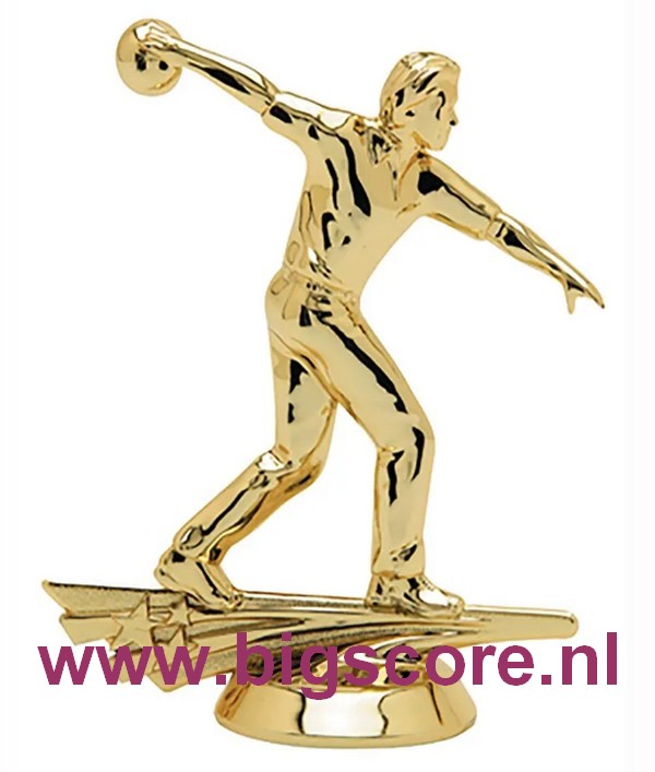 Bowling Heer Figuur 6551 Goud